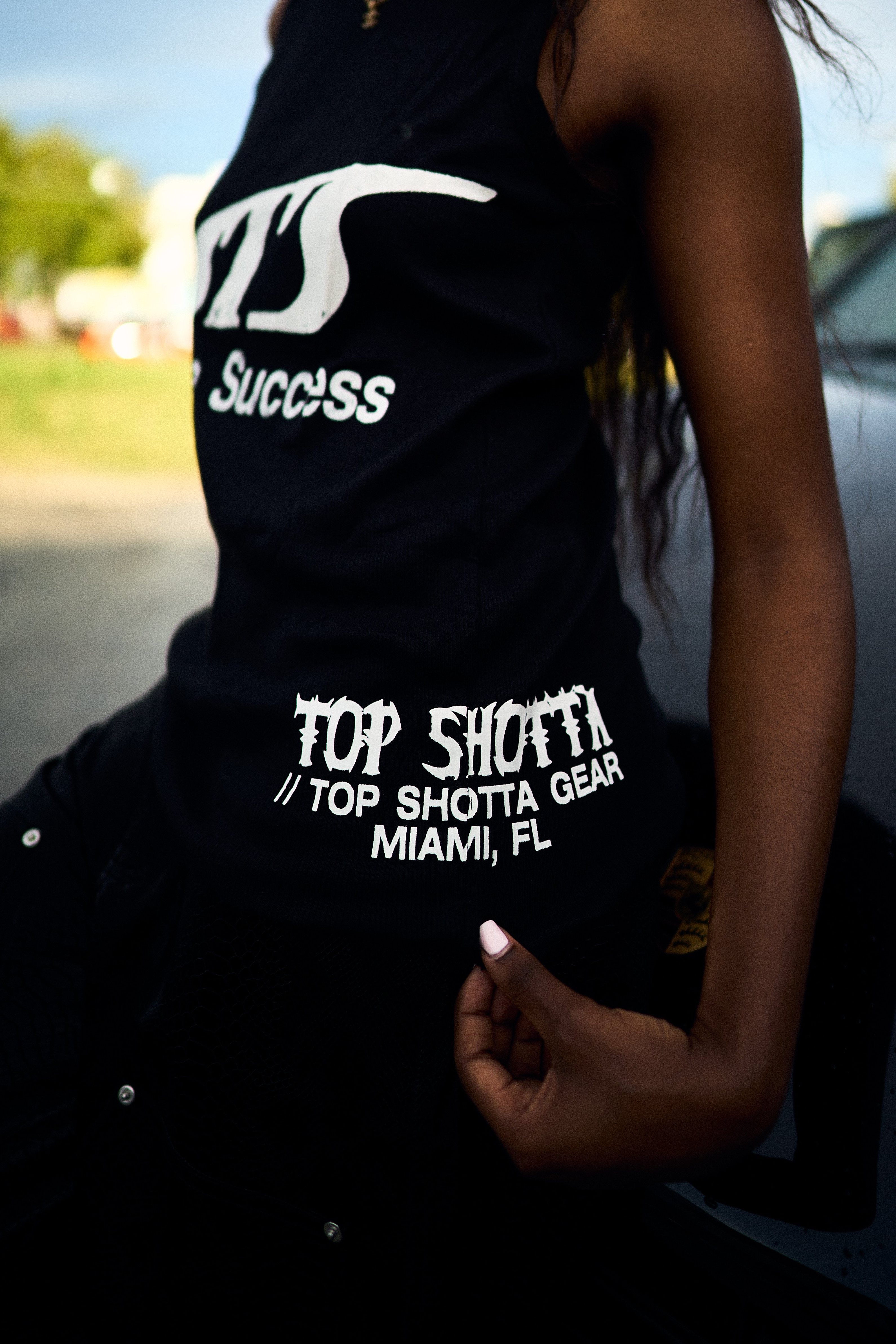 Black Chase Success Tank Top
