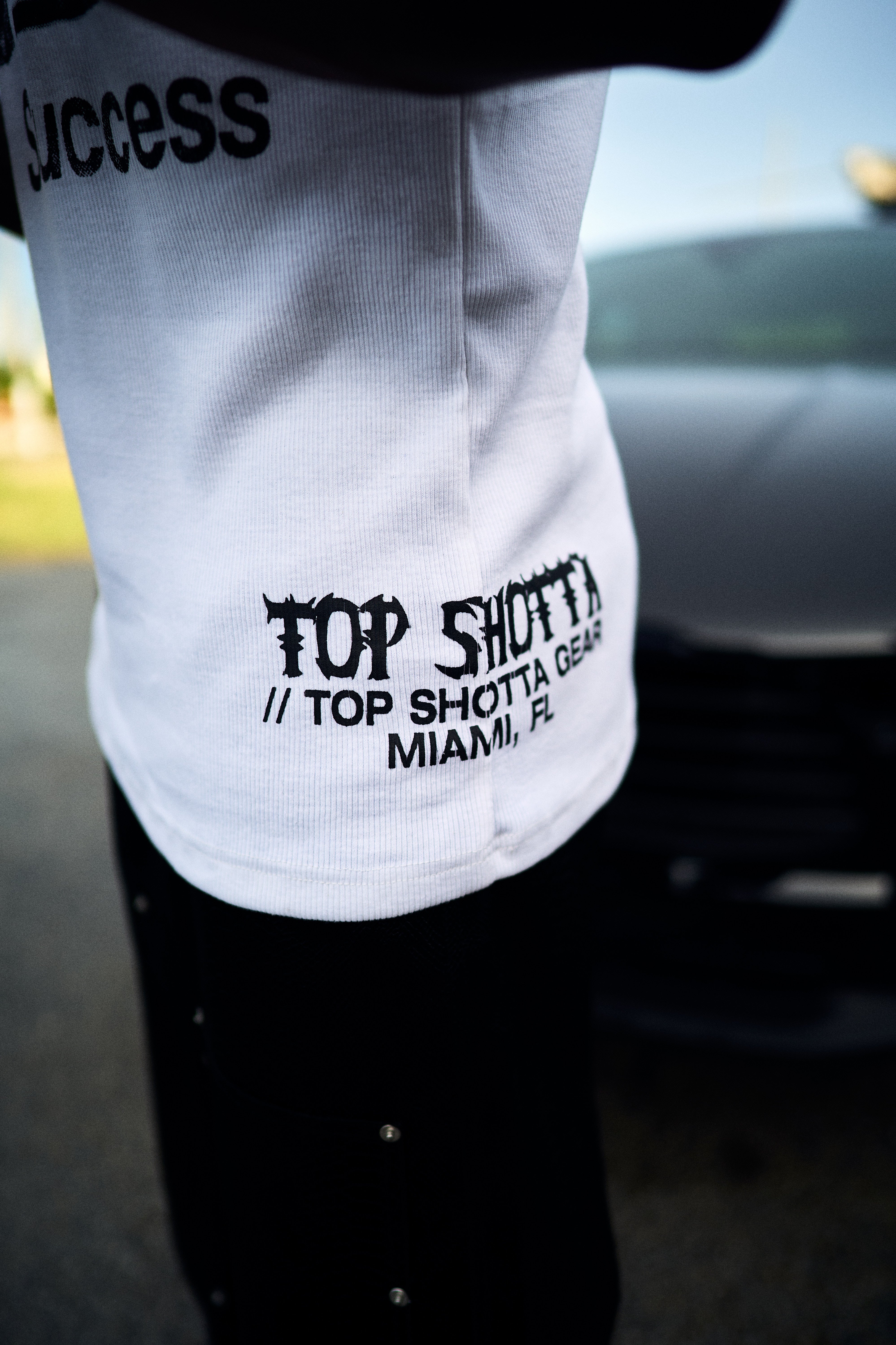 White Chase Success Tank Top